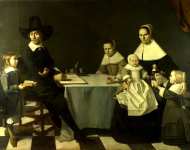 Michiel Nouts - A Family Group